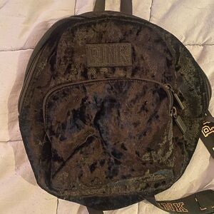 PINK Victoria's Secret Dark Textured Backpack